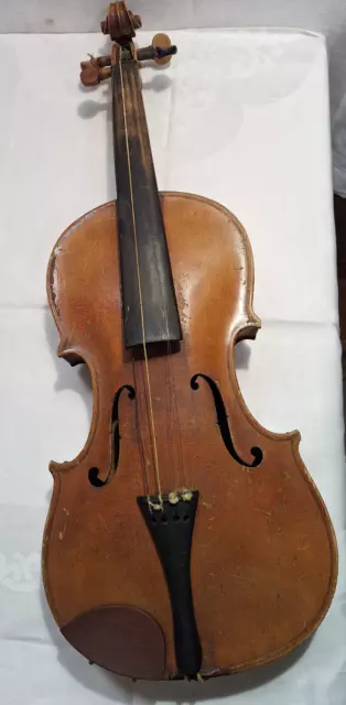 alte Geige Violine aus Nachlass  /  61 cm