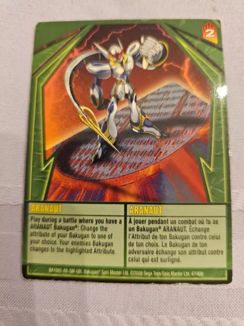 Bakugan Battle Brawlers MAGNETIC ACTION Ability Card 25/48b BA220