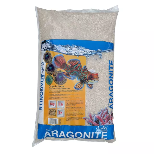 Caribsea Aragonit Meeresblume Sonderqualität Sand 40 Pfund/18 kg