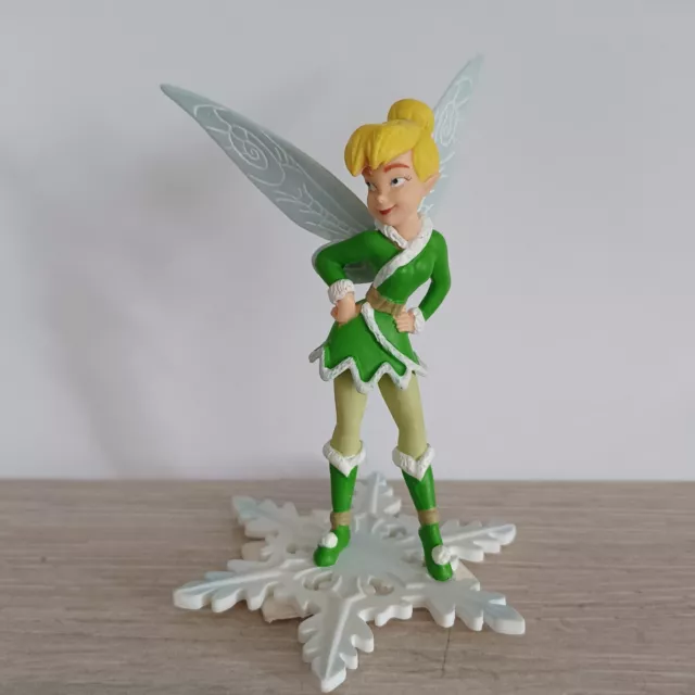 Figurine Neuve Disney Fairies Tinkerbell Winterfairy 10 cm Fée clochette- Bully