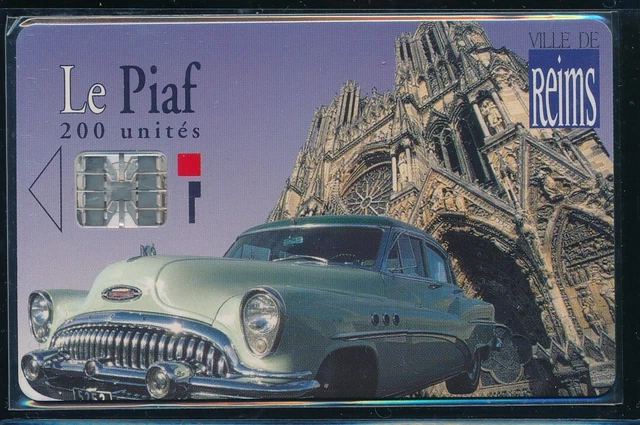 Reims Mappa Parcheggio Piaf SC7 200U 6/98 Rif. PUB284