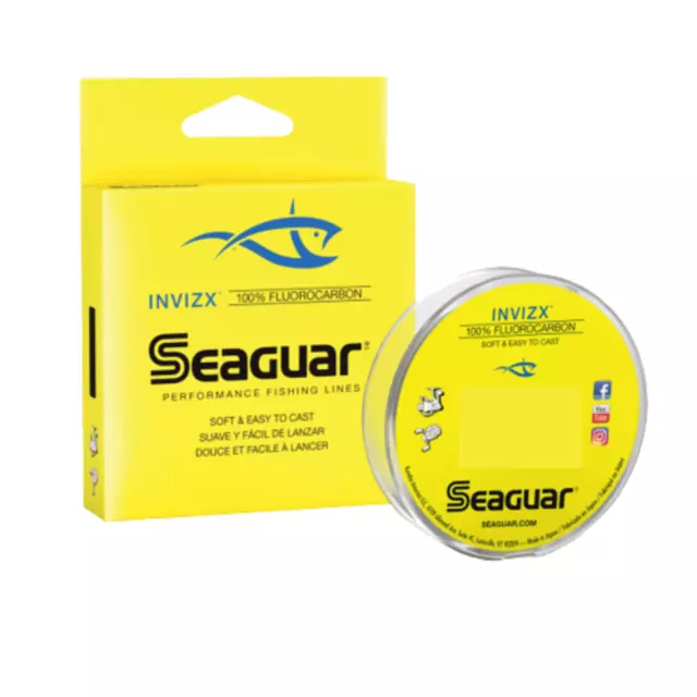 Seaguar Invizx Fluorocarbon Fishing 12Lb Line FOR SALE! - PicClick