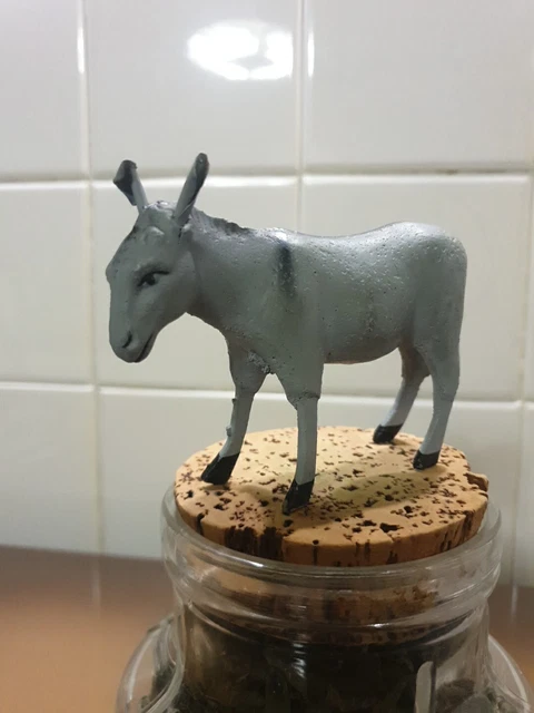 Ancien Santon De Crèche Devineau - Chèvre Taille 3 - Provence Vintage