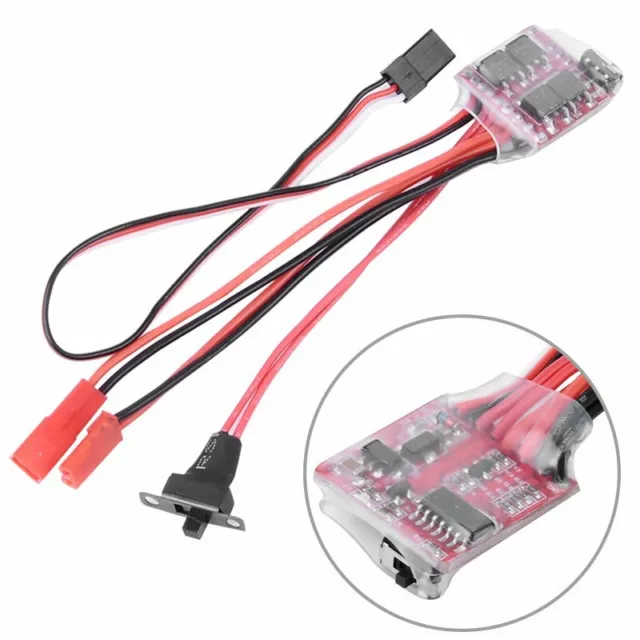 30A ESC Brushed Bürste Fahrregler Speed Controller für RC Car Auto Buggy Boot 3