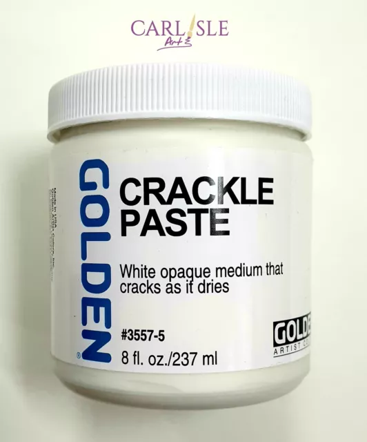 Golden Crackle Paste - 237ml