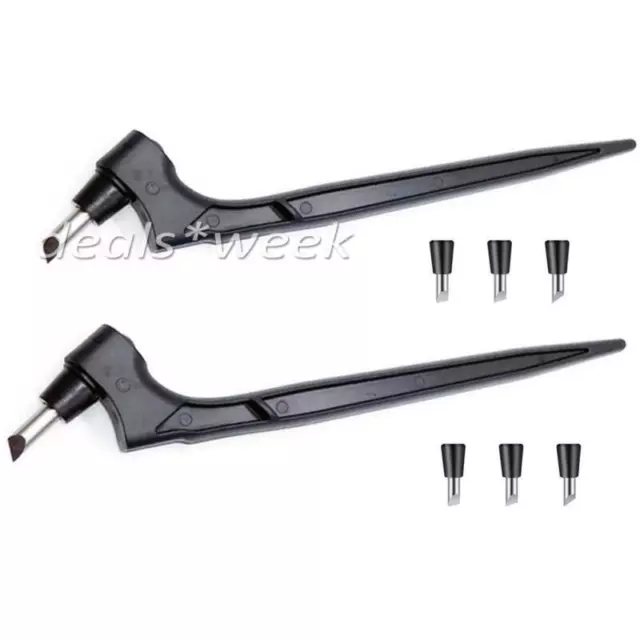 2 Stk Bastelmesser Craft Messer Schneidwerkzeuge 360° Klinge mit Ersatz Messer