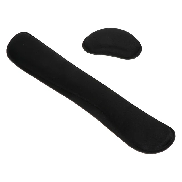 Gorilla Grip Poggiapolsi in memory foam con gel setoso per tastiera e