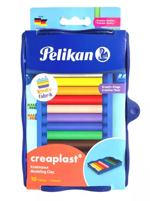 Pelikan Kreativfabrik Kinderknete Creaplast® 10er Set in #5003175