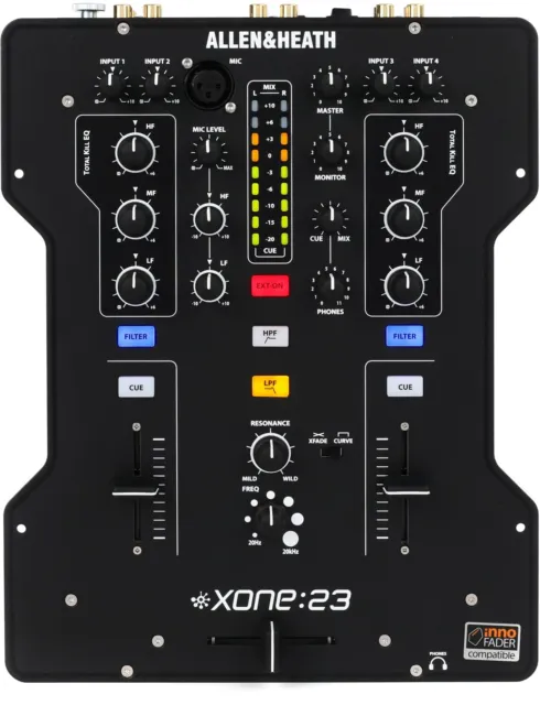 Allen & Heath Xone:23 2+2 DJ Mixer Bundle
