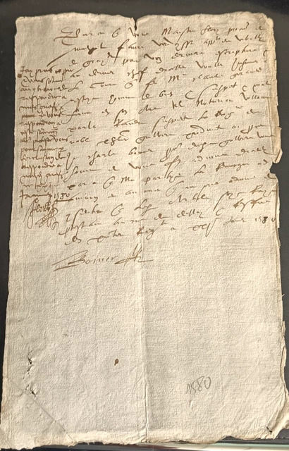 Manuscrit Ancien Sur Parchemin 1720 - Affaire Du Châtelet De Paris - 8 Pages, Bon état