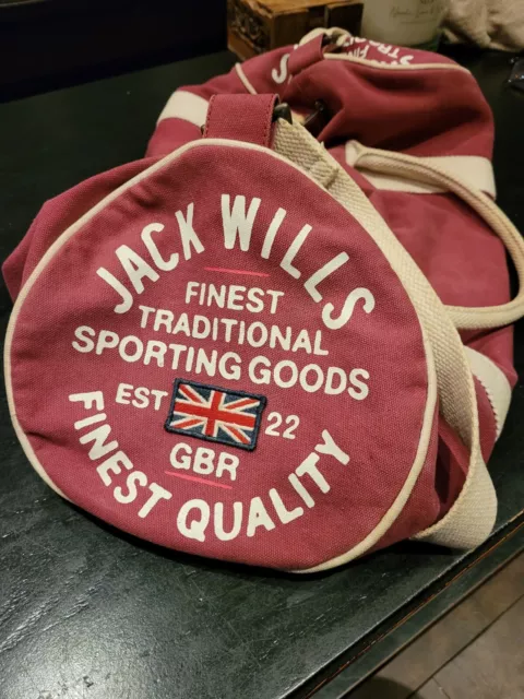 Jack wills barrel bag 2025