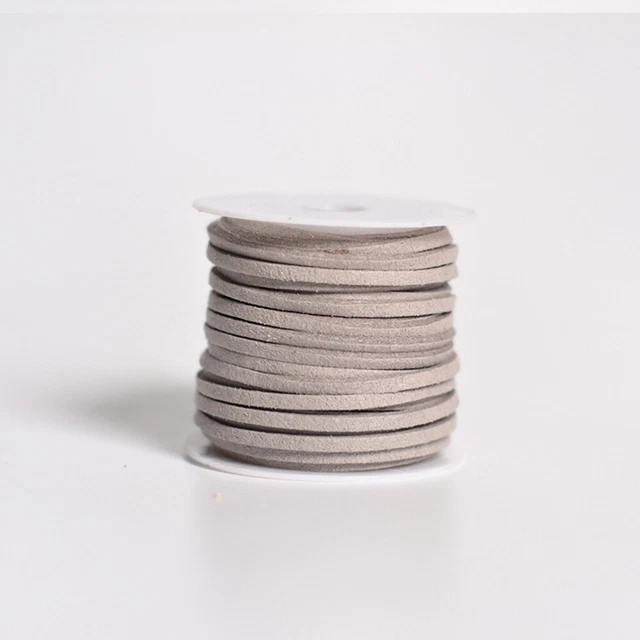 4 piezas pulsera de gamuza cuerda cordones de cinta de regalo Eben