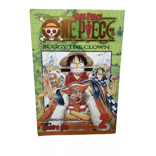 One Piece Volume 2 Gold Foil Cover Edition Manga English Comic Eiichiro Oda