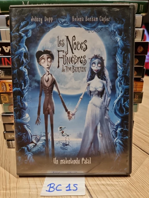 DVD - LES NOCES FUNÈBRES - Tim Burton/Johnny Depp