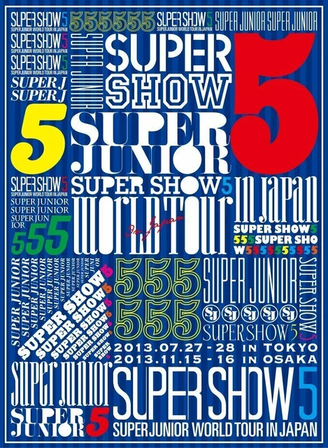 SUPER JUNIOR WORLD TOUR SUPER SHOW 8:INFINITE TIME in JAPAN Blu