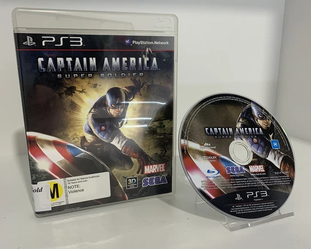 Captain America: Super Soldier PS3 Game w/Manual