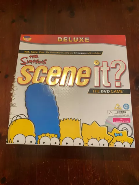 Deluxe I Simpson Scene it? DVD Gioco da tavolo famiglia