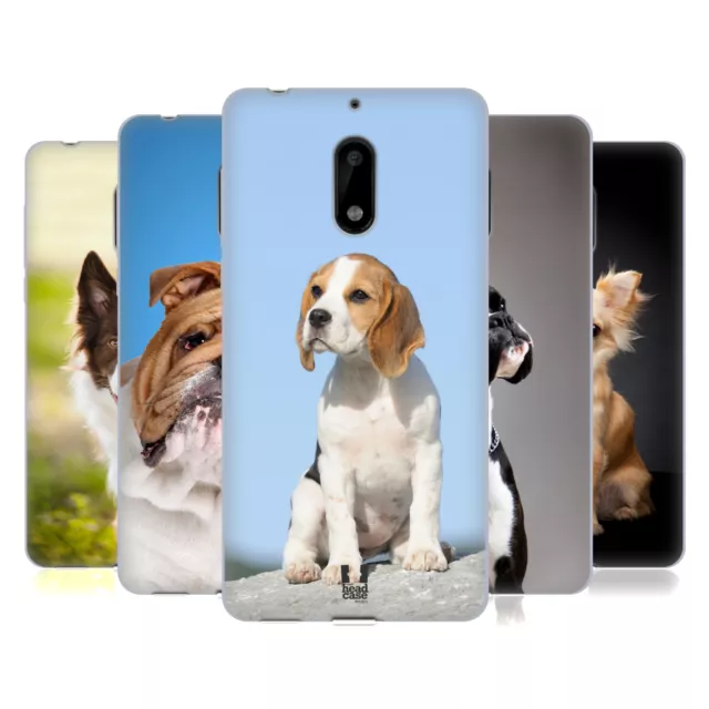 Head Case Designs Popular Dog Breeds Soft Gel Case For Nokia Phones 1