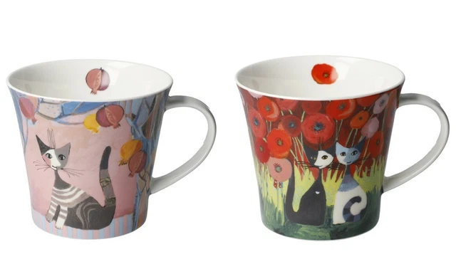 Tasse Goebel Rosina Wachtmeister – L’estate In Giardino – Porcelaine Multicolore – Neuve
