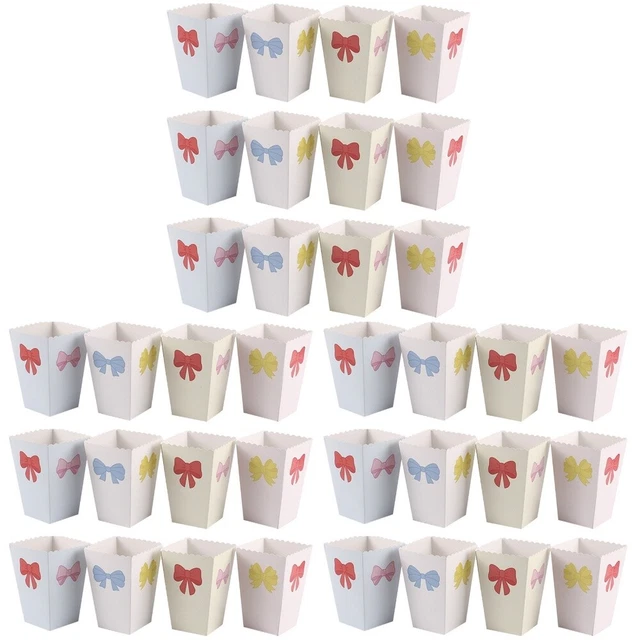36 PCs Popcorn Boxen für Partypapier Popcorn Boxen French Pommes Boxes