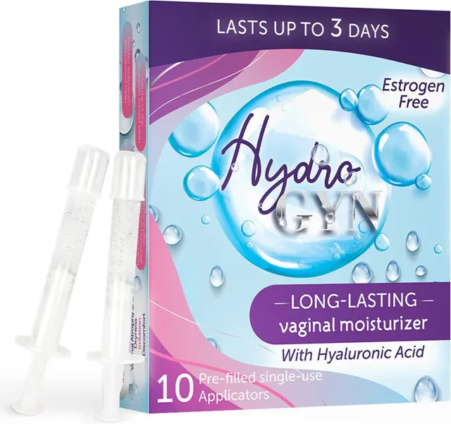 Hidratante vaginal Hydro GYN | Alivio de sequedad y malestar de larga duración | Estro