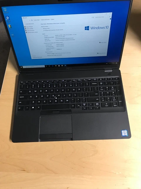 15.6" Dell Latitude 5500 Core i7-8665U@ 1.90GHz,8GB RAM,128 SSD, Win 10