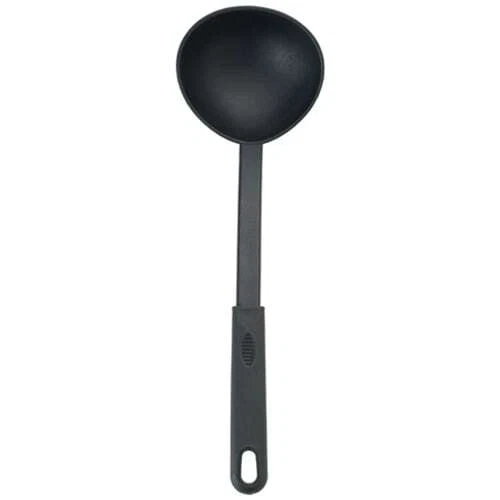 Winco NC-LD Black Nylon 12-1/3 Serving Ladle"