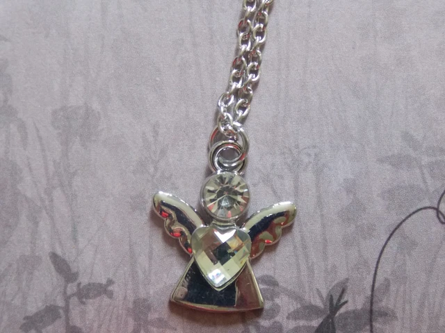 Collier avec Pendentif en Verre Soufflé Arbre de Vie