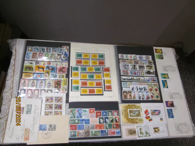 Briefmarken ehem. DDR, ab 50/60er Jahre, 37 o,  Posten & Lots, Postfrisch