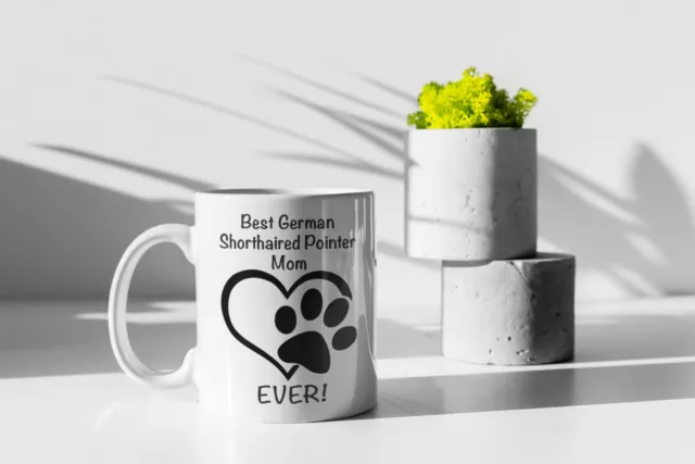 Best Dog Mom Coffee Mug German Shorthaired Pointer Personalized Pet Mug Pet