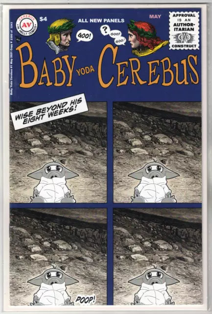 BABY YODA CEREBUS #1 the Aardvark Vanaheim Star Wars Parody Comic Dave Sim NM