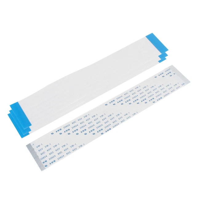 4 Cavi Flessibili FFC 50 Pin AWM 20624 - 150mm, Per Elettronica, VW-1, 80C 60V