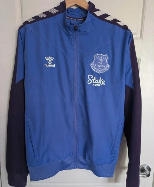 Veste Training Everton FC – Umbro – Taille UK XL – Bleue – Occasion