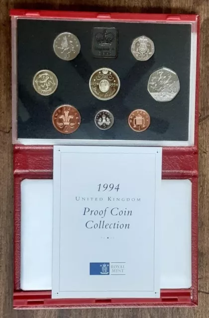 1993 GREAT BRITAIN / NORTHERN IRELAND UK - OFFICIAL DELUXE PROOF SET (8) w/ COA