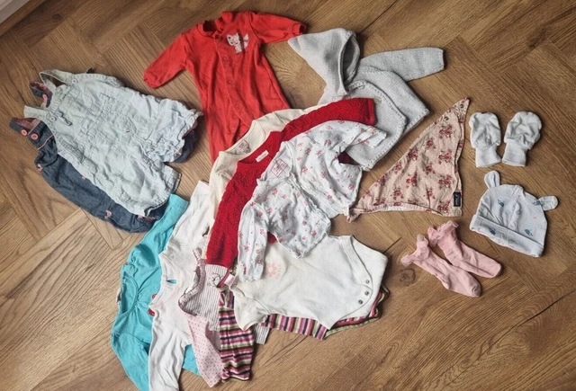 Huge baby girl clothes bundle, 0 - 3 months, John Lewis