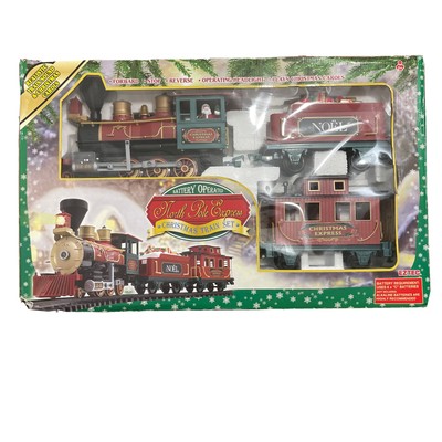 The Animated Christmas Train Set - Hammacher Schlemmer