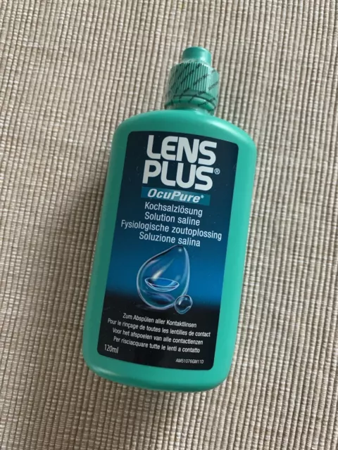 Amo • Lens Plus • Kochsalzlösung • 120ml •  OVP