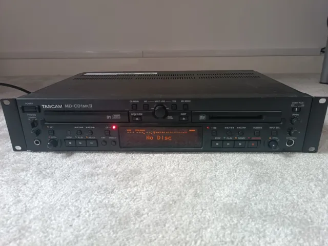 Tascam MD-CD1 MKII Combination MiniDisc Recorder / CD Player