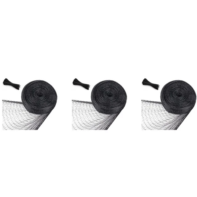 3X Bird Netting for Garden , 4X10M Garden Netting, Poultry Netting for1911