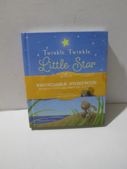Twinkle Twinkle Little Star A Bedtime Story - Recordable Storybook Hallmark Book