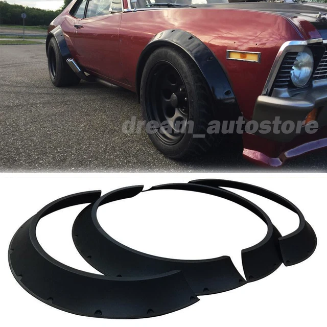 FOR CHEVY CHEVROLET Nova Fender Flares Over Wide Wheel Arches Body Kit