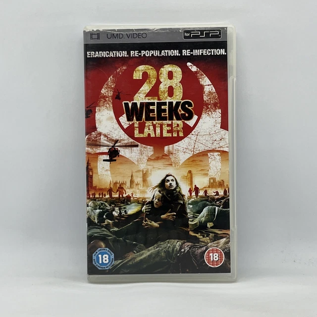28 Weeks Later Zombie Apocalypse Horror Sony PSP PlayStation UMD Video Region 2