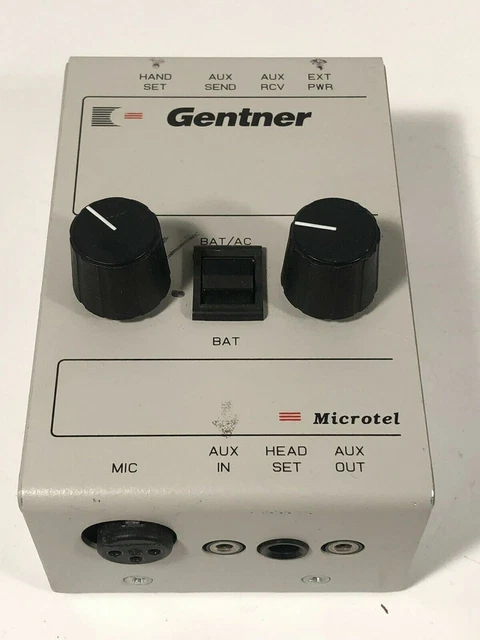Gentner Microtel Émission Combiné Interface Enregistrement Patch Modèle