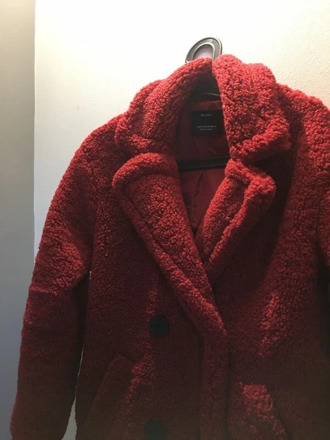Manteau fausse sales fourrure bershka