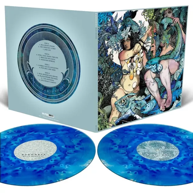 Baroness 'The Blue Record' Gatefold 2x12" Royal Blue Cloudy Vinyl - NEW