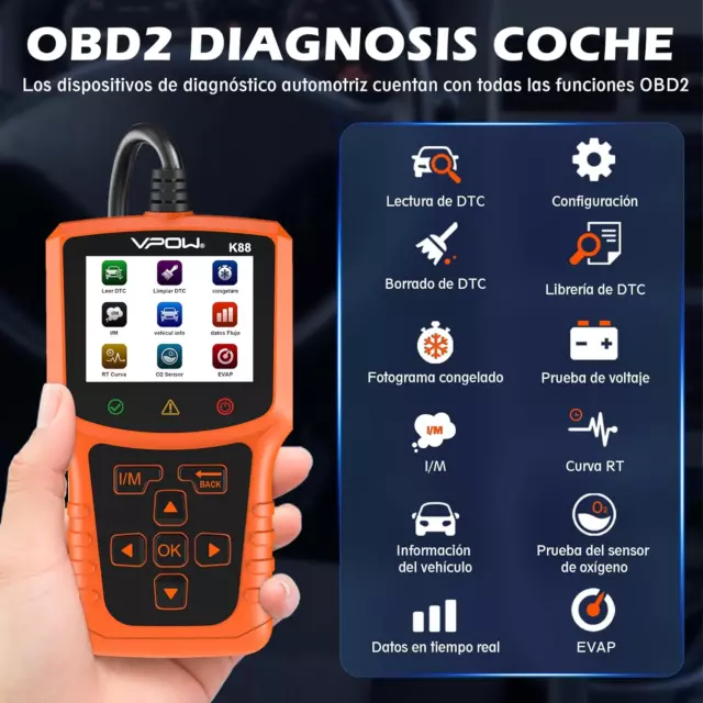 OBD2 Auto Diagnosi OBD Italiano: Scanner OBD EOBD Diagnostica per BMW Mercedes T 2