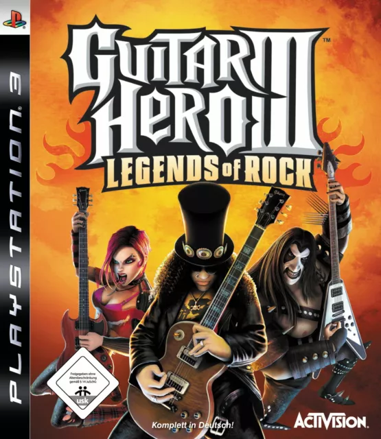 PS3 / Sony Playstation 3 Spiel - Guitar Hero III: Legends of Rock DE