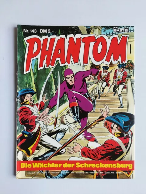 Bastei Comic - Phantom - Nr. 143 - Top Zustand / Z1-