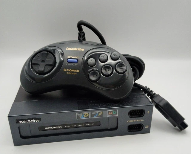 PIONEER PAC-S1 LASERACTIVE Mega Drive Pack Tested A0556 $958.10
