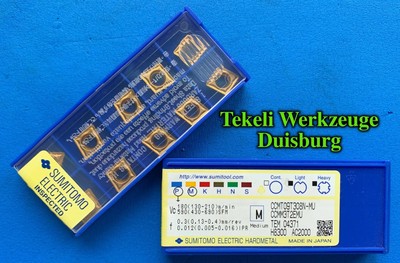 Dcmm 3T2ESU AC2000 ESU Sumitomo 10 X Dcmt 11 T3 08N-SU AC2000 